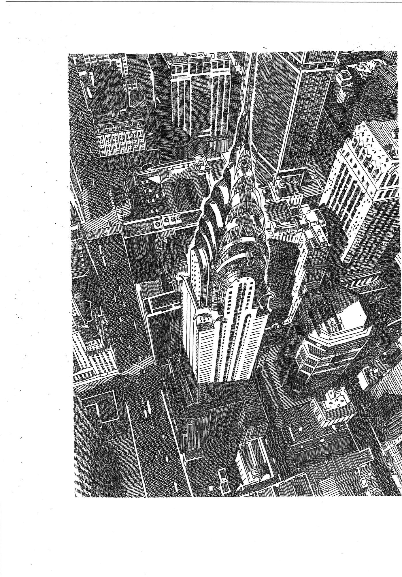 Chrysler Building Aerial