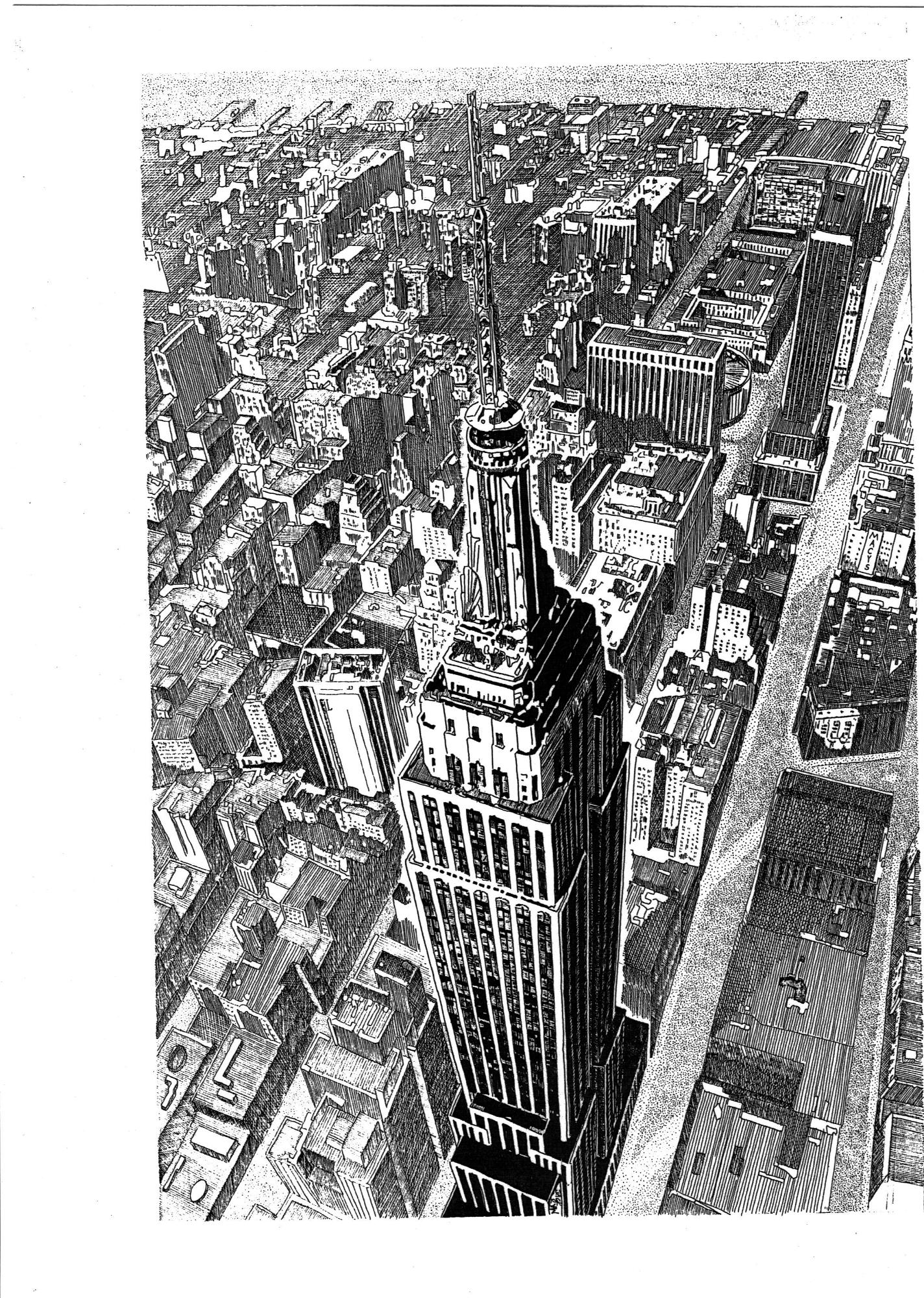 Empire State Building Aerial